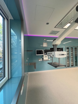 Fast geschafft! Die Operationssäle des Israelitischen Krankenhauses Hamburg sind nahezu fertiggestellt!